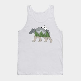 A nature bear Tank Top